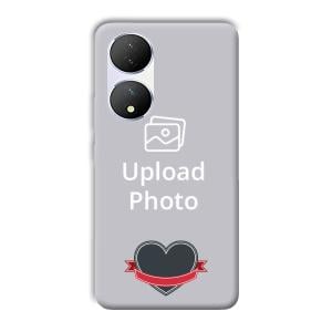 Heart Customized Printed Back Cover for Vivo Y100