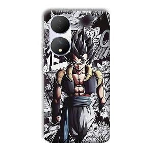 Goku Phone Customized Printed Back Cover for Vivo Y100
