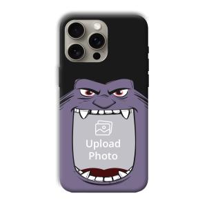 Purple Monster Customized Printed Back Cover for Apple