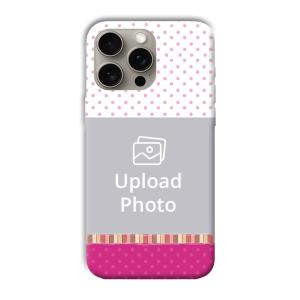 Baby Pink Design Customized Printed Back Cover for Apple