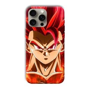 Goku Design Phone Customized Printed Back Cover for Apple