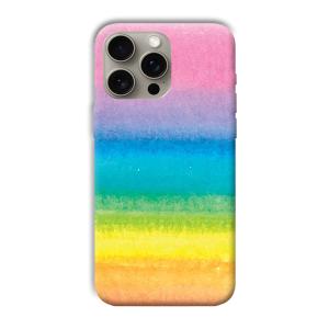Colors Phone Customized Printed Back Cover for Apple