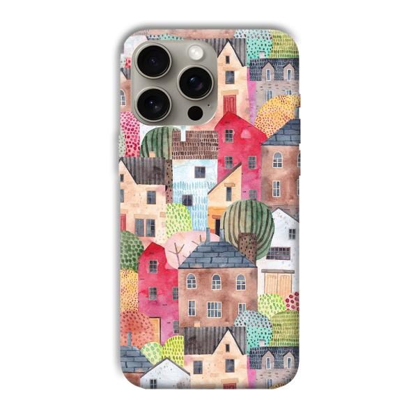Colorful Homes Phone Customized Printed Back Cover for Apple