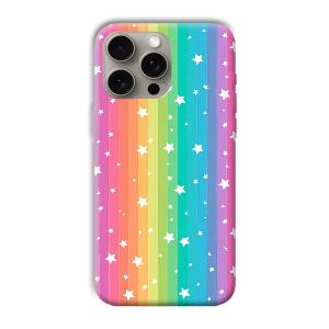 Starry Pattern Phone Customized Printed Back Cover for Apple
