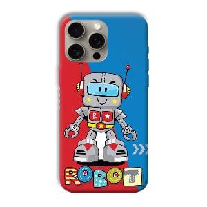 Robot Phone Customized Printed Back Cover for Apple