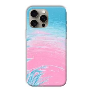 Pink Water Phone Customized Printed Back Cover for Apple