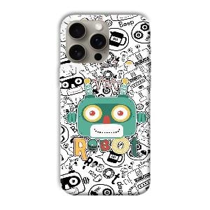 Animated Robot Phone Customized Printed Back Cover for Apple