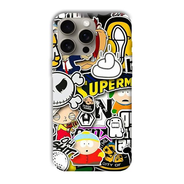 Cartoons Phone Customized Printed Back Cover for Apple