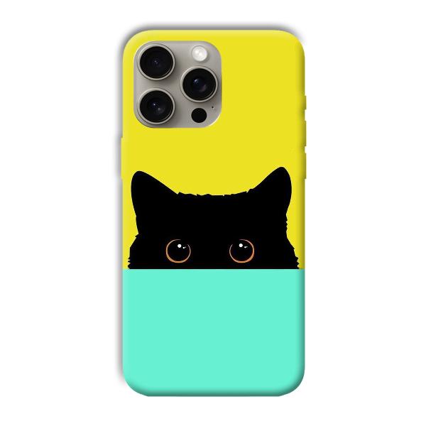 Black Cat Phone Customized Printed Back Cover for Apple
