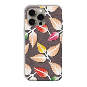 Leaves Phone Customized Printed Back Cover for Apple