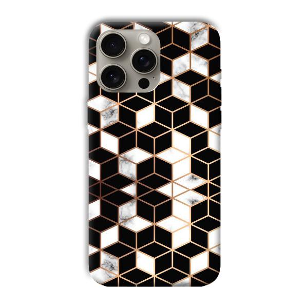 Black Cubes Phone Customized Printed Back Cover for Apple