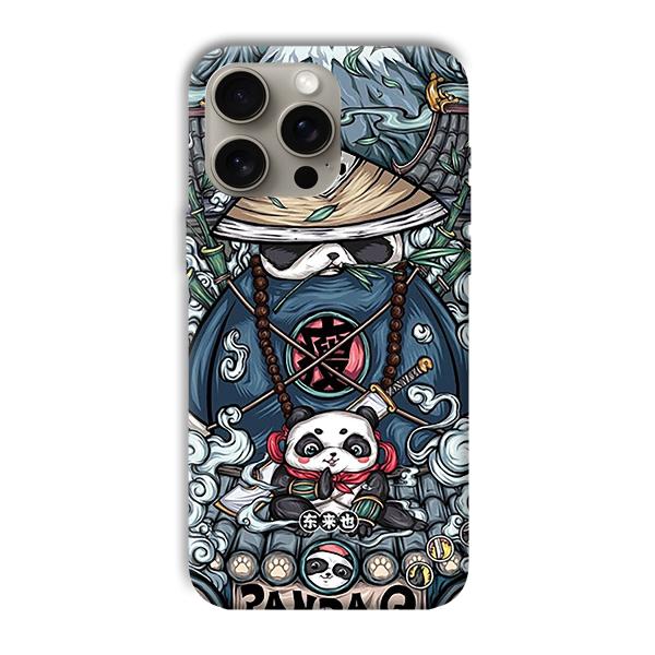 Panda Q Phone Customized Printed Back Cover for Apple
