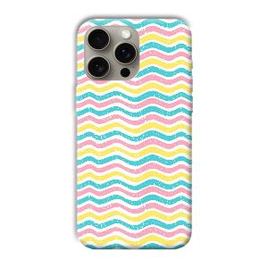 Wavy Designs Phone Customized Printed Back Cover for Apple