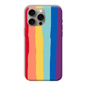 Vertical Paint Phone Customized Printed Back Cover for Apple