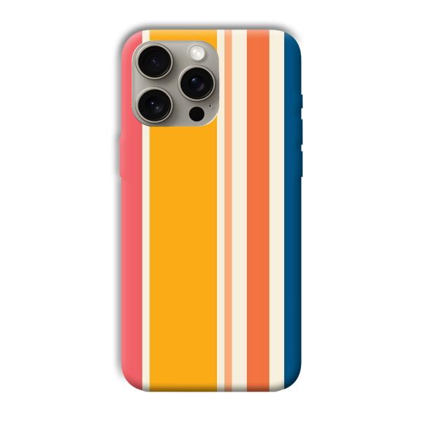 Colorful Pattern Phone Customized Printed Back Cover for Apple