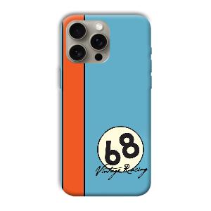 Vintage Racing Phone Customized Printed Back Cover for Apple