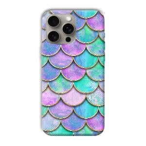 Mermaid Design Phone Customized Printed Back Cover for Apple