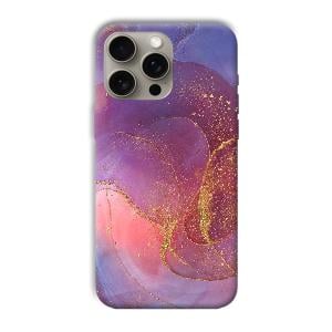 Sparkling Marble Phone Customized Printed Back Cover for Apple