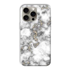 Grey White Design Phone Customized Printed Back Cover for Apple