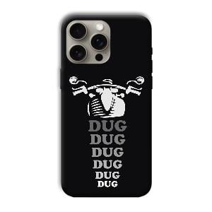 Dug Phone Customized Printed Back Cover for Apple