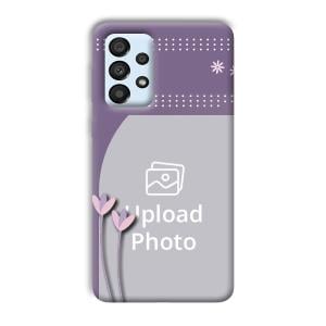 Lilac Pattern Customized Printed Back Cover for Samsung Galaxy A33