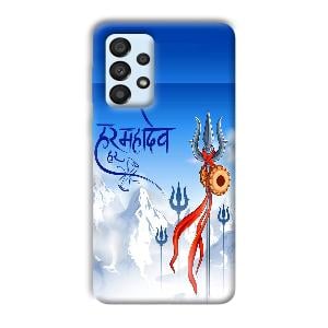 Mahadev Phone Customized Printed Back Cover for Samsung Galaxy A33