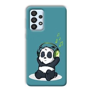 Panda  Phone Customized Printed Back Cover for Samsung Galaxy A33