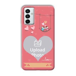 Love Birds Design Customized Printed Back Cover for Samsung Galaxy F23