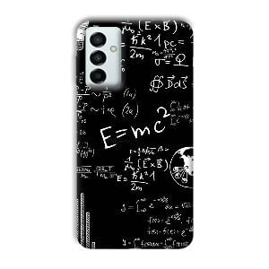 E is Equal To MC2 Phone Customized Printed Back Cover for Samsung Galaxy F23