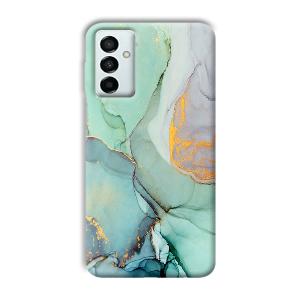 Green Marble Phone Customized Printed Back Cover for Samsung Galaxy F23