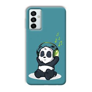 Panda  Phone Customized Printed Back Cover for Samsung Galaxy F23