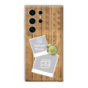 Wooden Photo Collage Customized Printed Back Cover for Samsung
