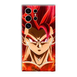 Goku Design Phone Customized Printed Back Cover for Samsung