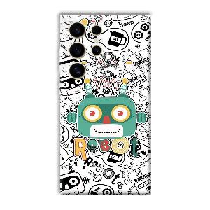 Animated Robot Phone Customized Printed Back Cover for Samsung
