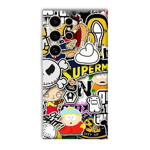 Cartoons Phone Customized Printed Back Cover for Samsung
