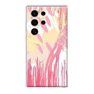 Pink Pattern Designs Phone Customized Printed Back Cover for Samsung