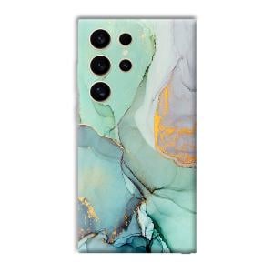 Green Marble Phone Customized Printed Back Cover for Samsung