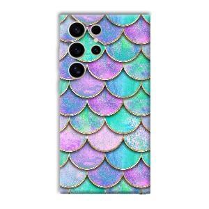 Mermaid Design Phone Customized Printed Back Cover for Samsung