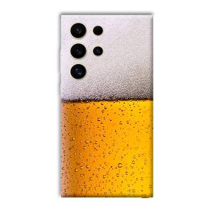 Beer Design Phone Customized Printed Back Cover for Samsung