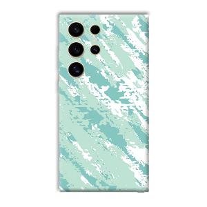 Sky Blue Design Phone Customized Printed Back Cover for Samsung