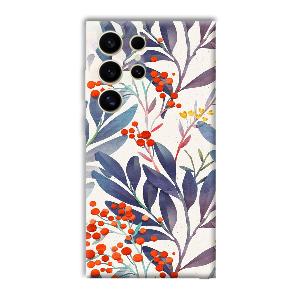 Cherries Phone Customized Printed Back Cover for Samsung