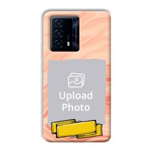 Pink Design Customized Printed Back Cover for IQOO Z5