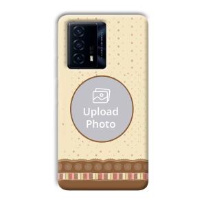 Brown Design Customized Printed Back Cover for IQOO Z5