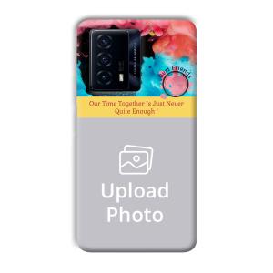 Best Friend Quote Customized Printed Back Cover for IQOO Z5