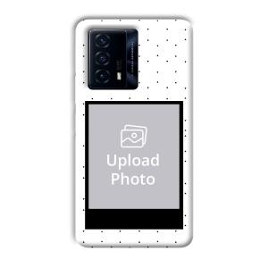 White Background  Customized Printed Back Cover for IQOO Z5