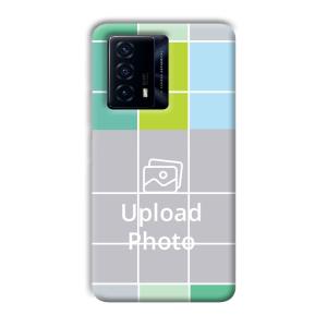 Grid Customized Printed Back Cover for IQOO Z5