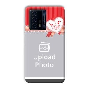 Valentine Customized Printed Back Cover for IQOO Z5