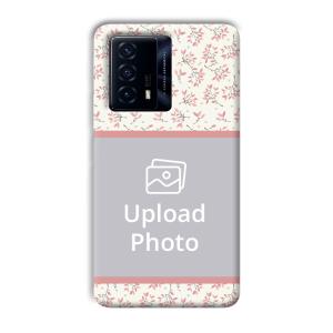 Leafy Design Customized Printed Back Cover for IQOO Z5