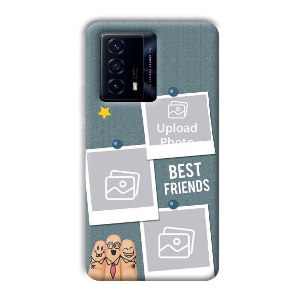 Best Friends Customized Printed Back Cover for IQOO Z5