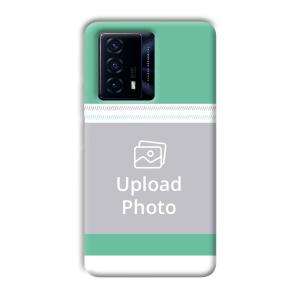 Sea Green Customized Printed Back Cover for IQOO Z5